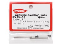Eje de suspensión Kyosho de 3x35 mm (2) *Espacio libre
