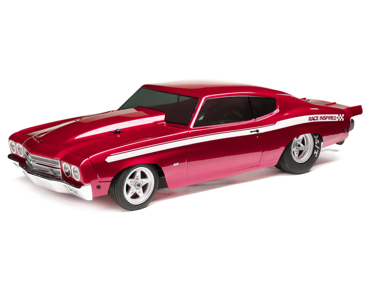 Losi 1970 Chevelle 1/16 Mini Drag Body Set (Clear) LOS210041