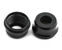 Losi 15mm Aluminum Shock Caps Bottom (2)