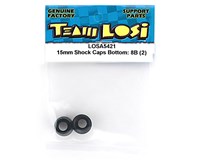 Losi 15mm Aluminum Shock Caps Bottom (2)