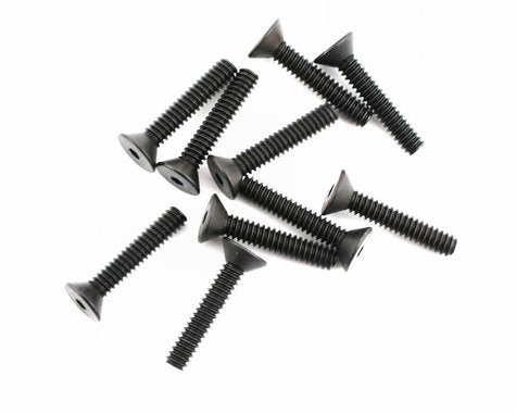Losi Flat Head Screws, 4-40 x 5/8" (10)
