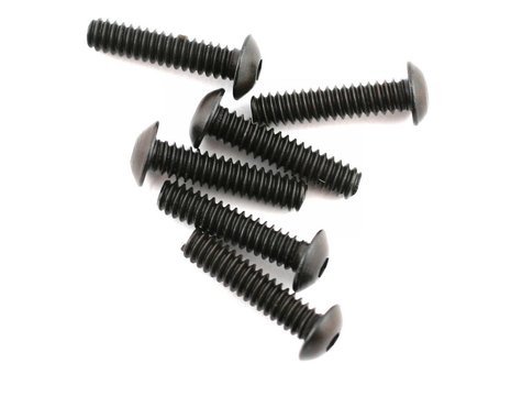 Losi Button Head Screws, 4-40 x 1/2" (6)
