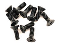 Losi 8-32x1/2” Flat Head Screws (10)