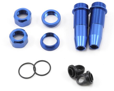 Conjunto de cuerpo de amortiguador de longitud media Losi (azul) (2) *Discontinuado