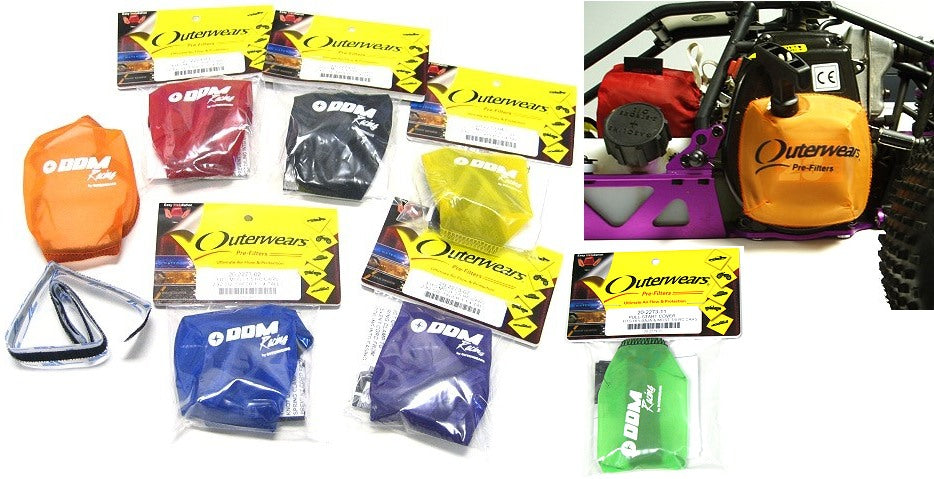 DDM Outerwears R/C Pullstart Pre-Filter - DDM Logo - eg17x