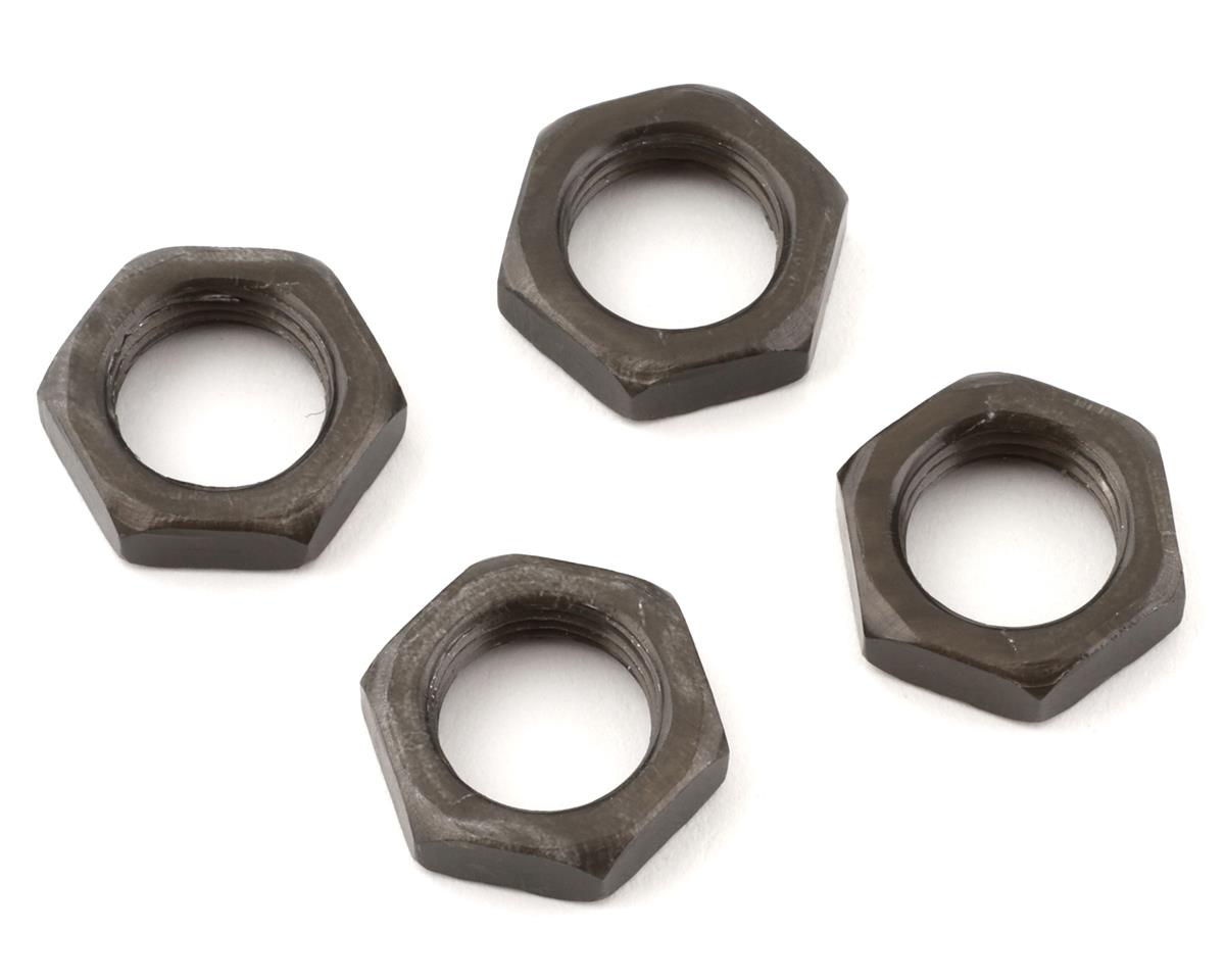 Mugen Seiki 17mm Self Locking Wheel Nut (Grey) (4)
