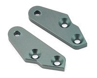 Mugen Seiki Aluminum Front Hub Carrier Arm Mount Set *Discontinued