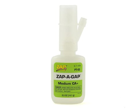 Pacer Technology Zap-A-Gap Medium CA+ Glue (Assorted Sizes)
