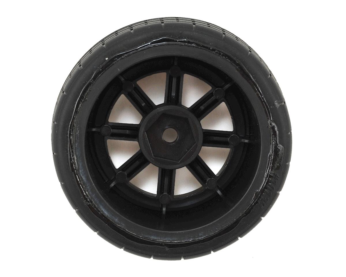 Protoform 1/10 PROTOform VTA Rear 31mm VTA Tires Mounted 12mm Black Wheels (2)