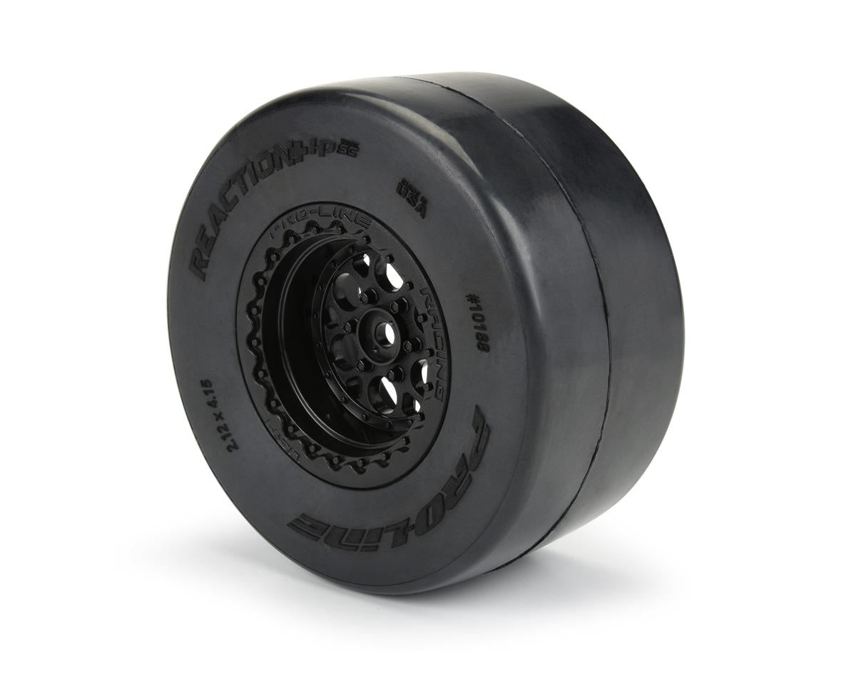 Pro-Line 1/10 Reaction+ HP Wide SC S3 Drag BELTED Tires