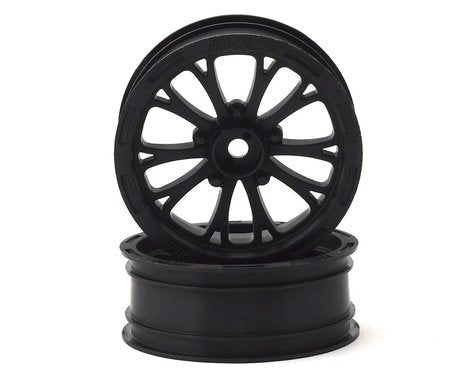 Pro-Line 2WD Pomona Drag Spec 2.2" Front Drag Racing Wheels (2) w/12mm Hex (Black) *Clearance; Not Being Sold