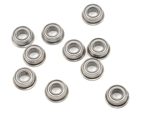 ProTek RC 5x10x4mm Metal Shielded Flanged "Speed" Bearing (10)