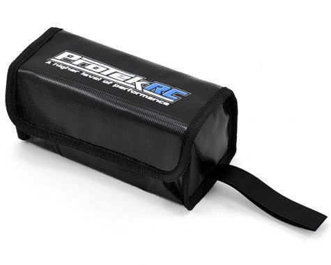 ProTek RC "Flak Jacket" Flame Resistant LiPo Polymer Charging Bag (16x6.5x7cm) *Archived