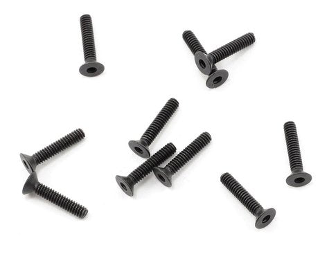 Tornillos de cabeza plana de "alta resistencia" ProTek RC de 2x10 mm (10)