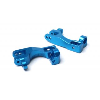 Racers Edge Slash 4Wd Aluminum Front Hub Carriers (Pr)- Blue