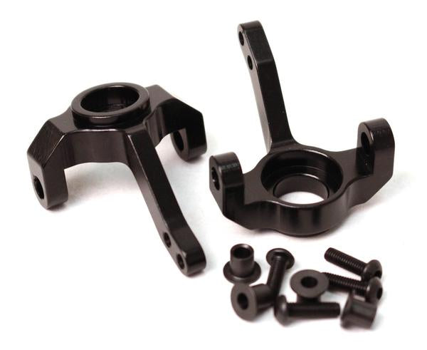 Racers Edge Scx10 Aluminum Steering Knuckle Set, Black **