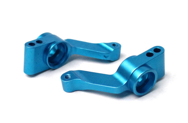 Racers Edge Slash 4Wd Aluminum Rear Hubs (Pr.) - Blue