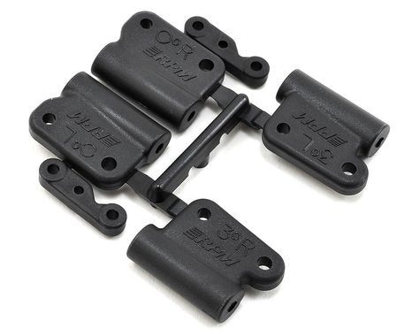 RPM 0° & 3° Hybrid Gearbox Rear Mount Set (Black)