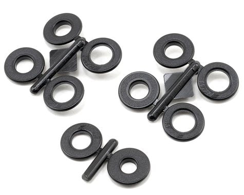 RPM 1/4" Snap-Tite Body Savers (Black) (5)