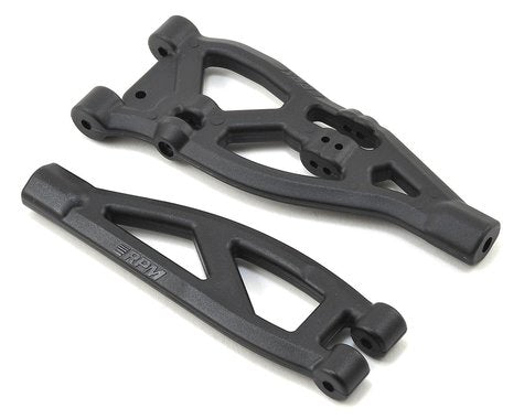 RPM Kraton/Outcast Front Upper & Lower Suspension Arm Set (Black)
