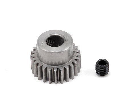 Robinson Racing Hard Steel Motor Pinion, 5mm bore 48P 25T