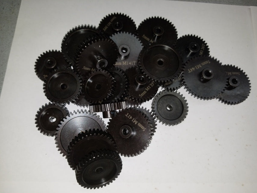 Saga Custom 5mm Mod 1 Pinion gears