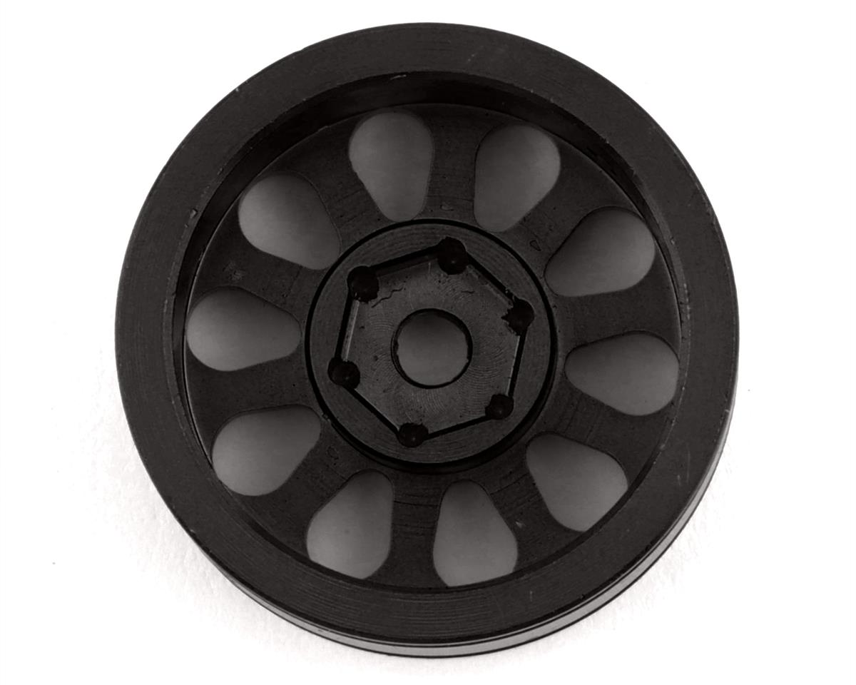 Samix SCX24 Aluminum 1.0" Wheel Set (Black) (4)