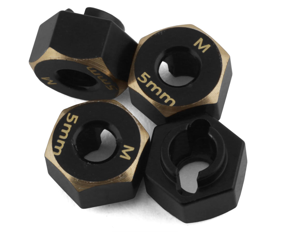 Samix TRX-4M Brass Hex Adapter (Assorted Offsets)