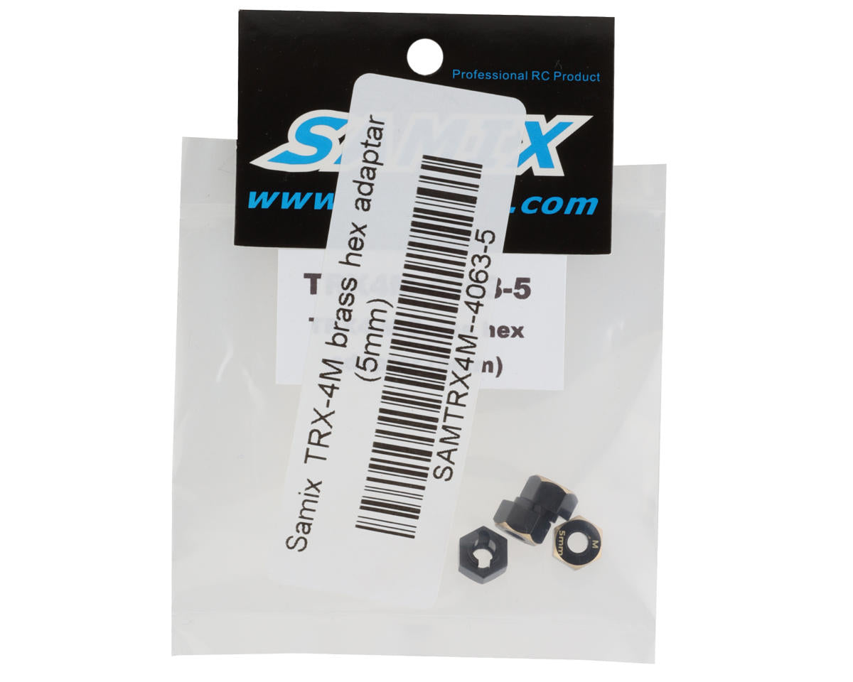 Samix TRX-4M Brass Hex Adapter (Assorted Offsets)