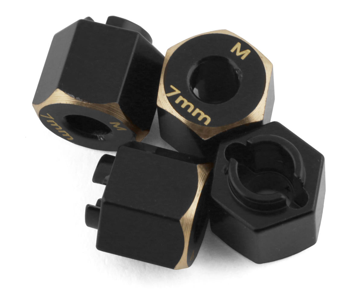 Samix TRX-4M Brass Hex Adapter (Assorted Offsets)