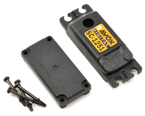 Savox SC1251 Upper & Lower Case Set w/ Hardware