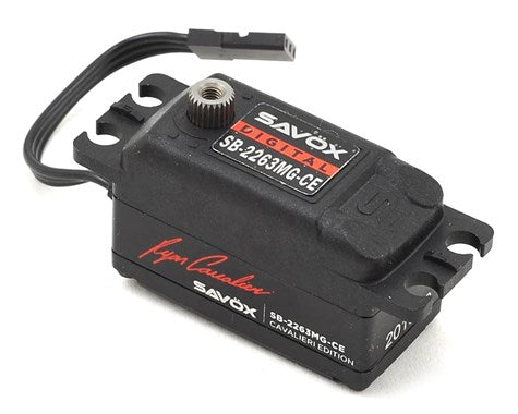 Savox SB-2263MG High Speed Low Profile Brushless Steel Gear Servo *Archived