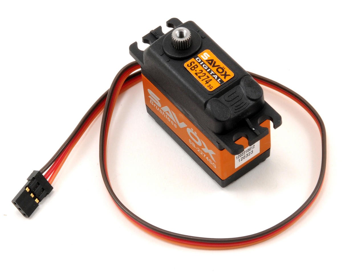 Savox SB-2274SG "High Speed" Brushless Steel Gear Digital Servo (High Voltage)