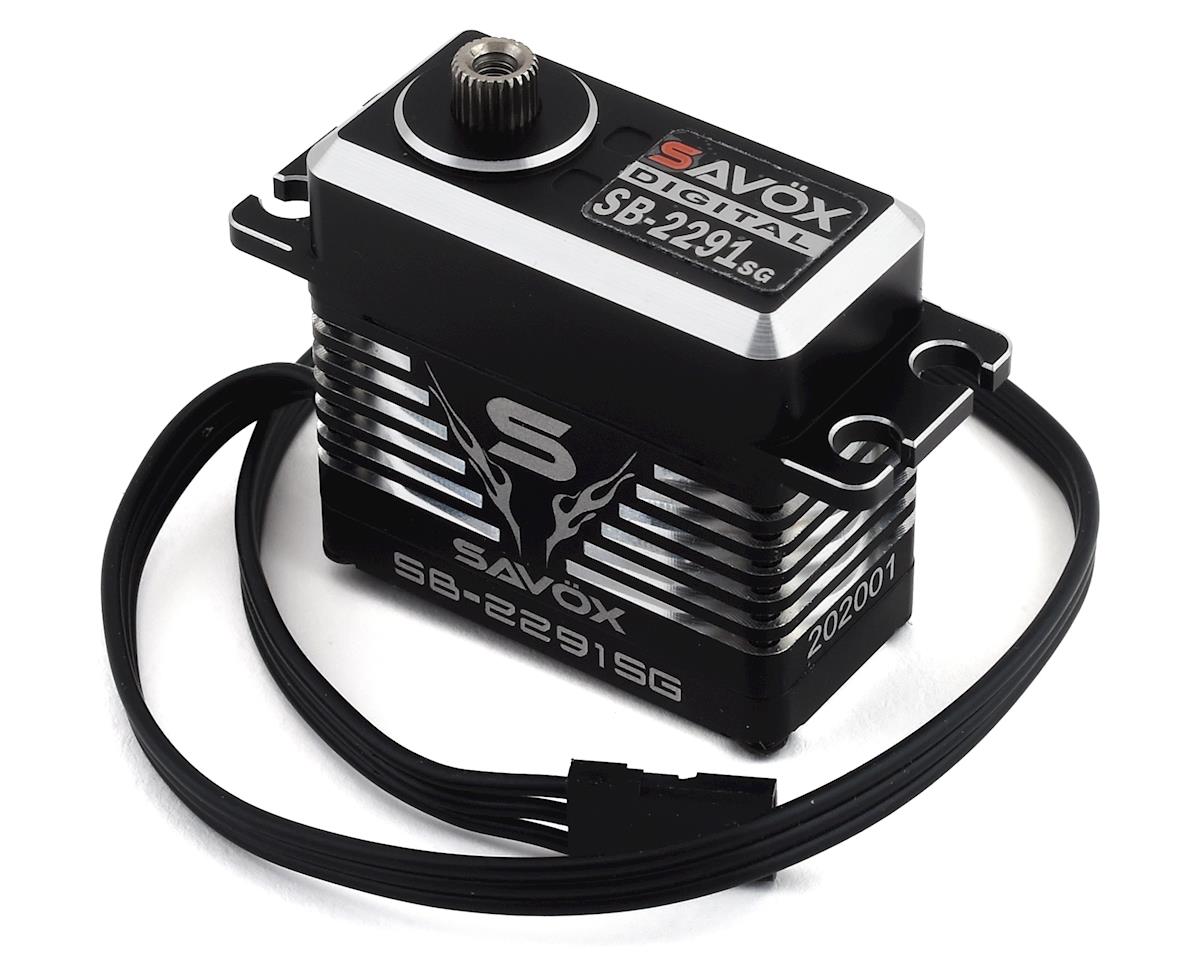 Savox SB-2291SG Black Edition Monster Speed Brushless Steel Gear Servo (High Voltage)