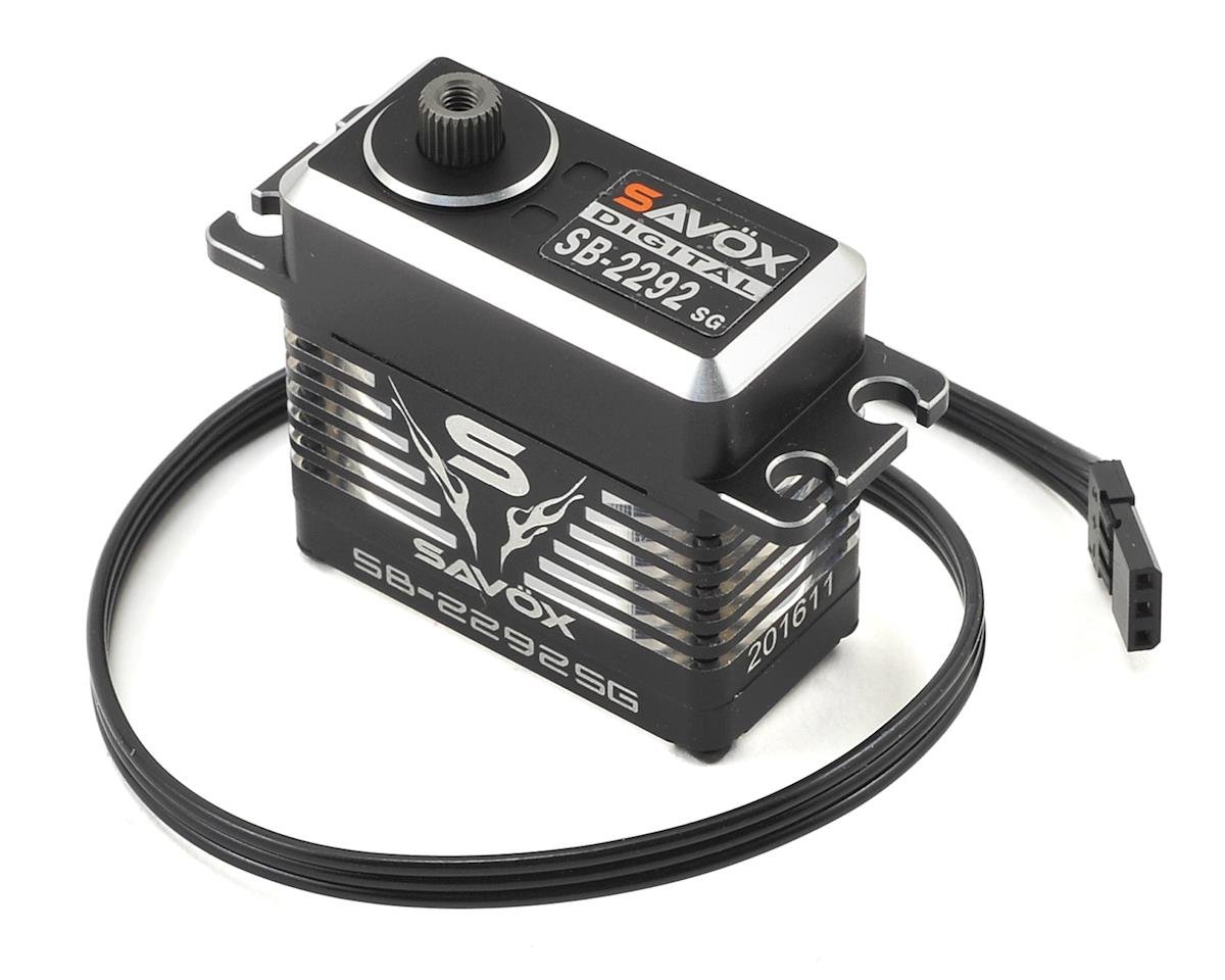 Savox SB-2292SG Black Edition Monster Torque Brushless Steel Gear Servo (High Voltage)