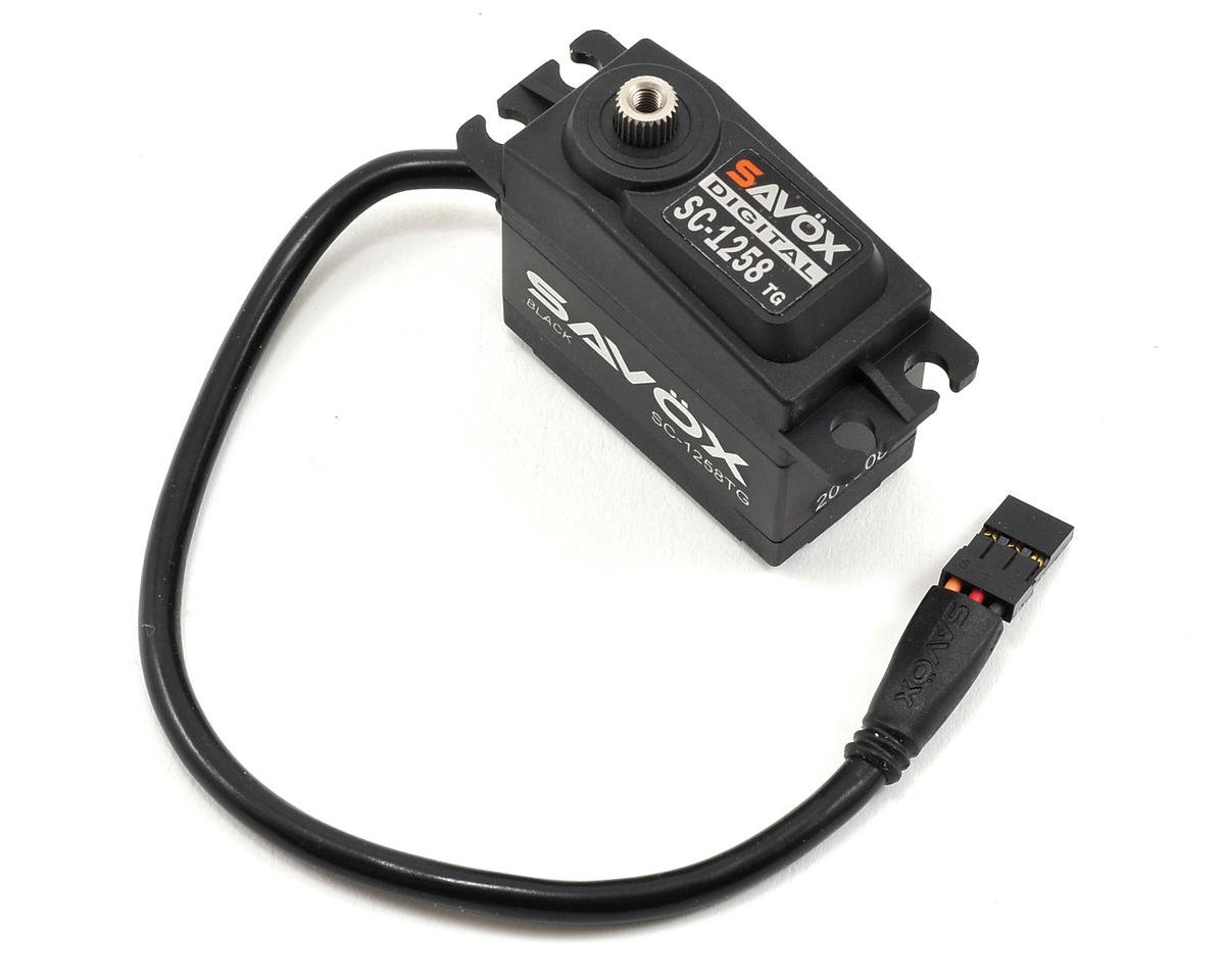 Savox SC-1258TG Black Edition Standard Size Coreless Digital Servo