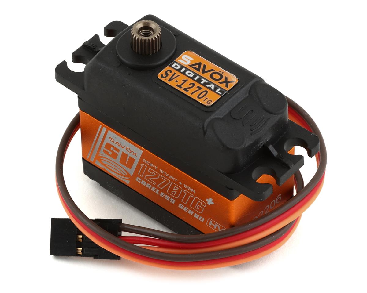 Savox SV-1270TGP "Plus" Digital "Monster Torque" Titanium Gear Servo (High Voltage)