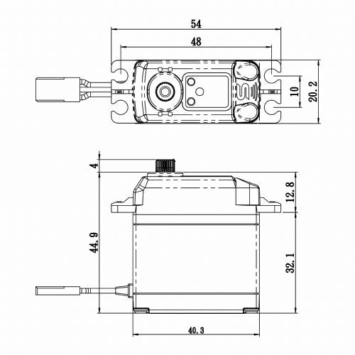 Savox SA-1230SG Plus Coreless Digital Servo w/Soft Start