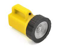 Scale By Chris Large Handheld Flashlight (Yellow, Black)