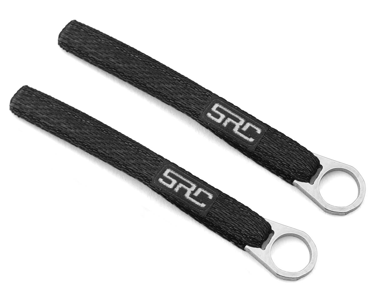 Sideways RC Scale Drift Nylon Tow Sling w/Steel Ring (2) (Assorted Colors)