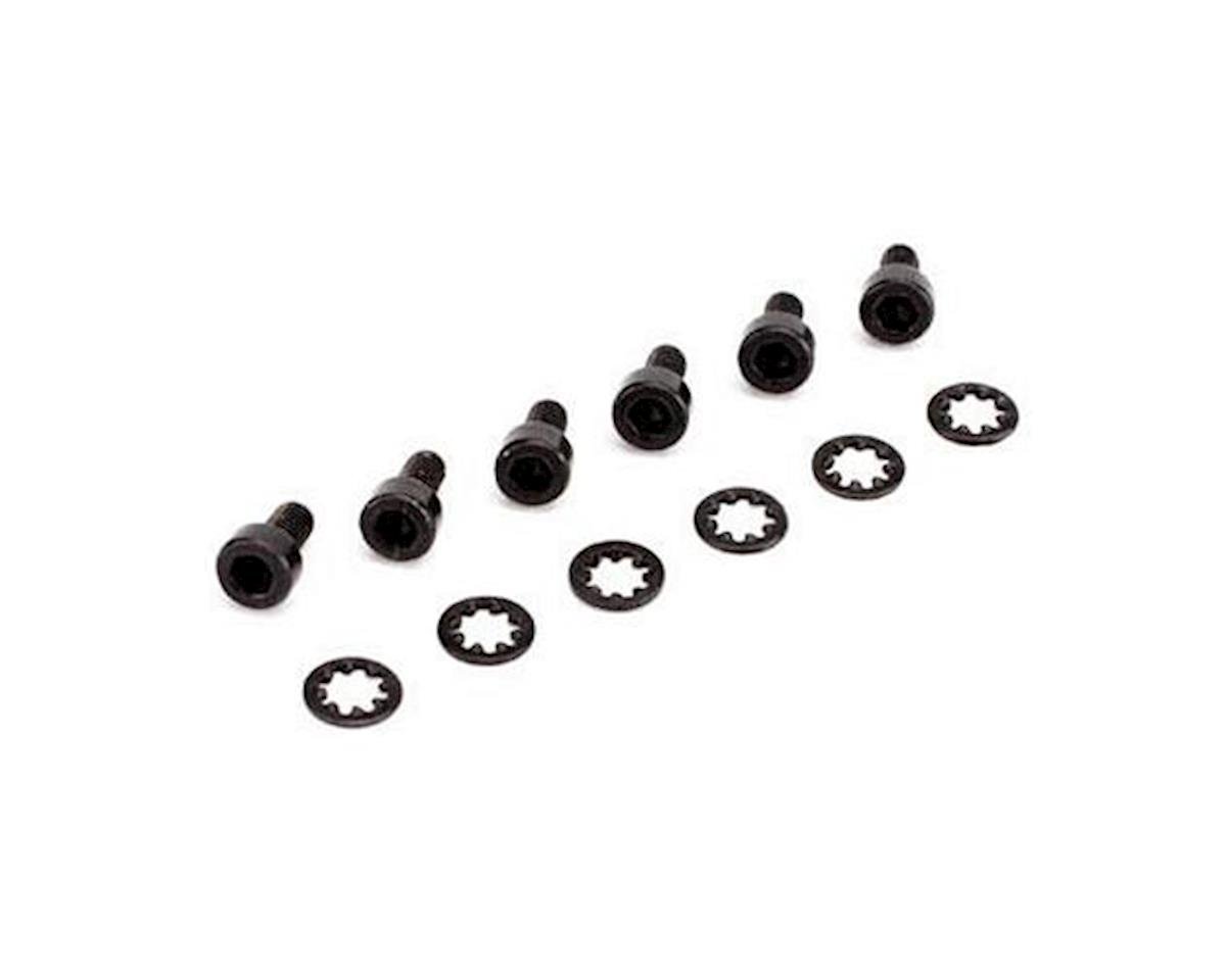 Spektrum RC Socket Head Metal Gear Servo Screws & Washers (6)