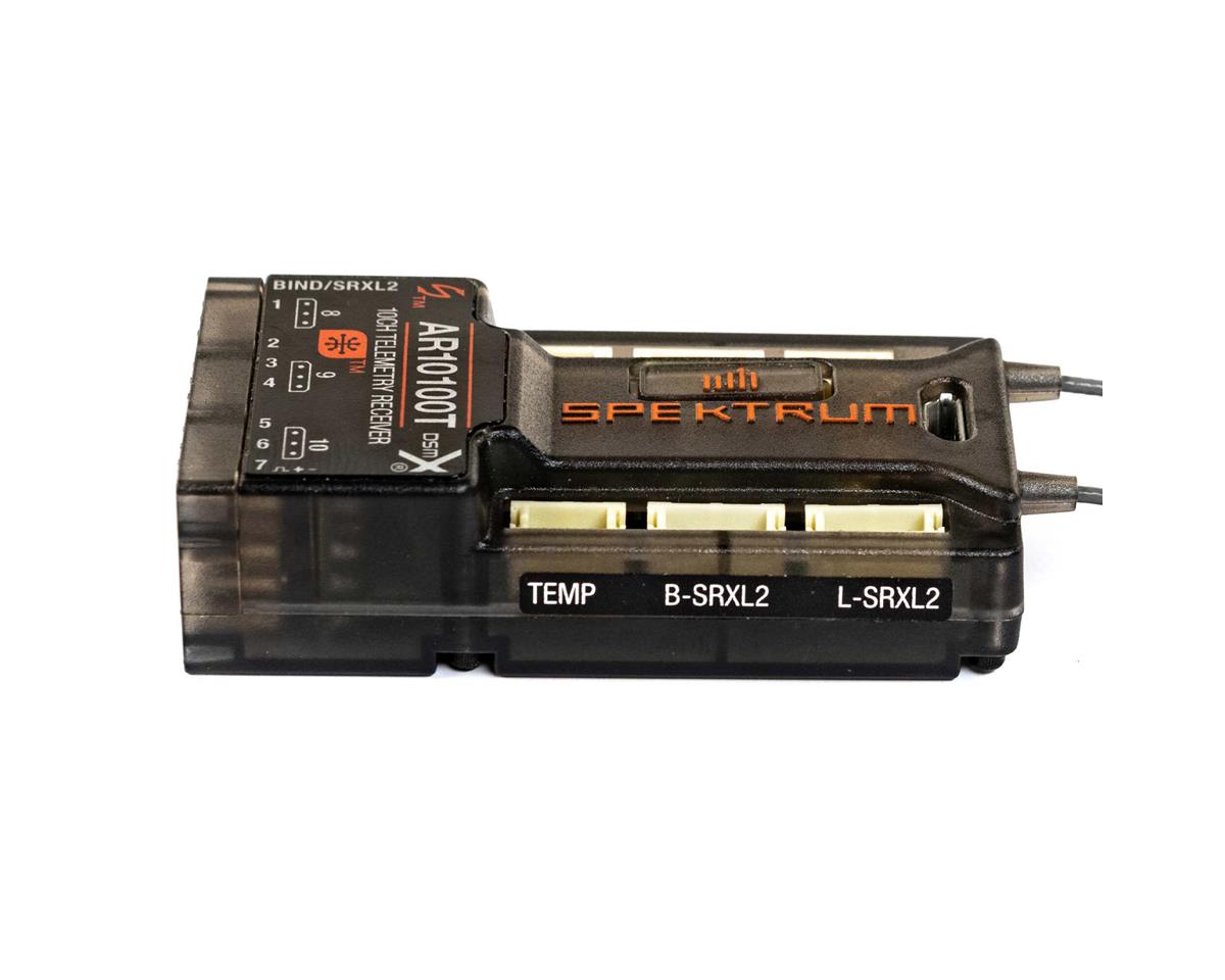 Spektrum AR10100T Receptor de telemetría de 10 canales
