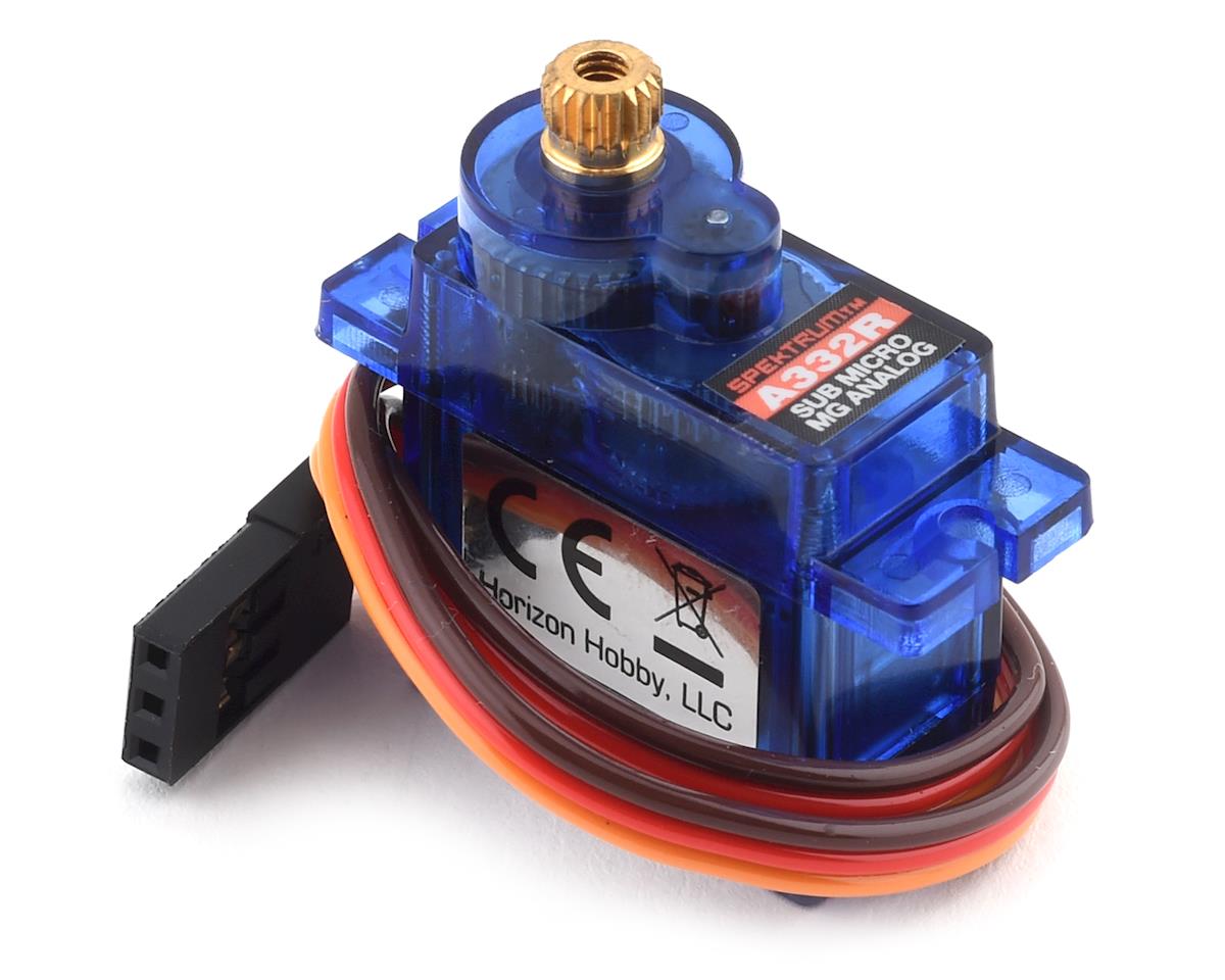 Spektrum RC A332R Servo de engranaje de metal de 9 gramos (invertido)