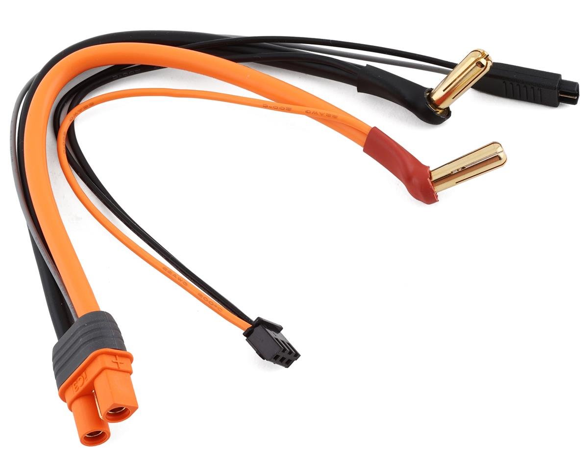 Spektrum RC 7.6V 6300mAh 2S 120C Smart Pro Race Shorty Hardcase LiHV Batería: Tubos, 5mm