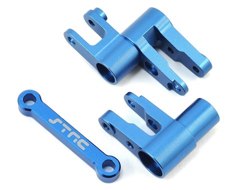 ST Racing Aluminum Steering Bellcrank Set 4Tec 2.0 Blue-