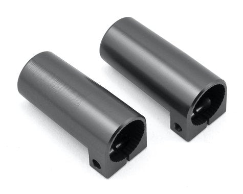 ST Racing Concepts SCX10 II Aluminum Rear Lock Outs (2) (Gun Metal)