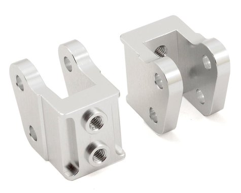ST Racing Aluminum HD Bottom Shock Mount (1 Pair) Axial Wraith (Silver)