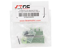 ST Racing Concepts Aluminum HD Front Servo Mount Block (Green) w/Upper Link Mount