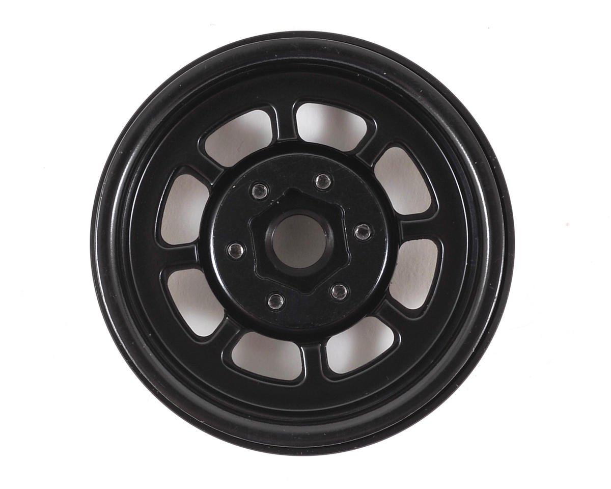 SSD RC Trail 1.9 Steel Beadlock Crawler Wheels (Black) (2)
