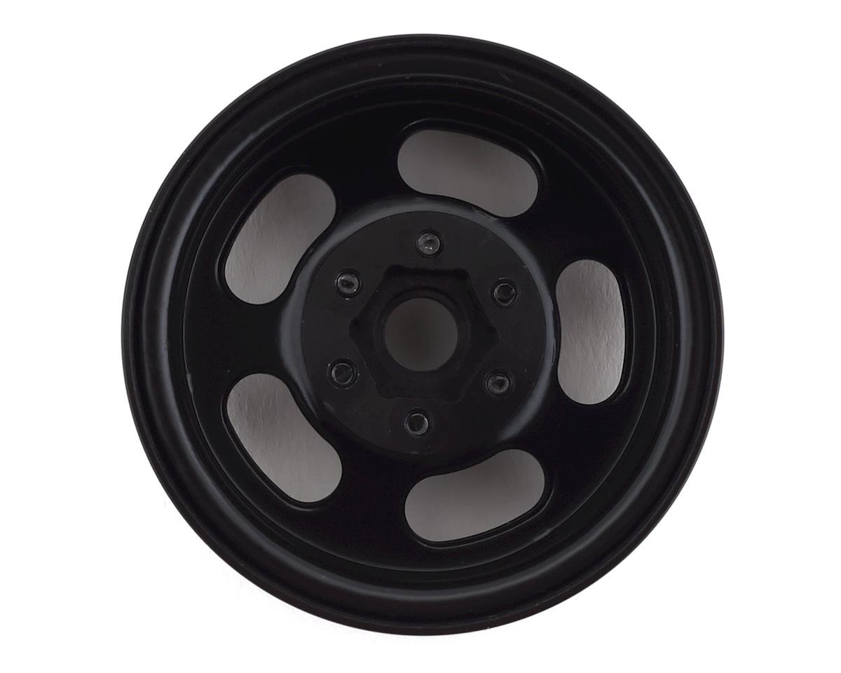 SSD RC Slot 1.9” Steel Beadlock Wheels (Black)